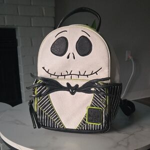 Loungefly Disney Nightmare Before Christmas Jack Skellington Valo-ween Mini Back
